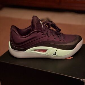 Air Jordan Zion 4 Low Sneakers in Black and Mint